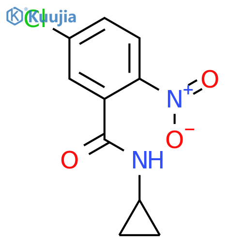5-Chloro-N-cyclopropyl-2-nitrobenzamide structure