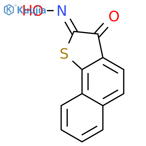 Naphtho[1,2-b]thiophene-2,3-dione, 2-oxime structure