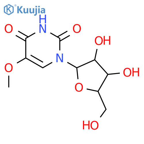 5-Methoxyuridine structure