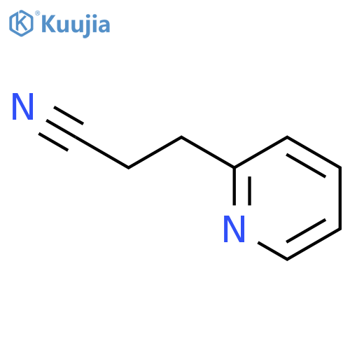 3-(2-pyridinyl)propanenitrile structure