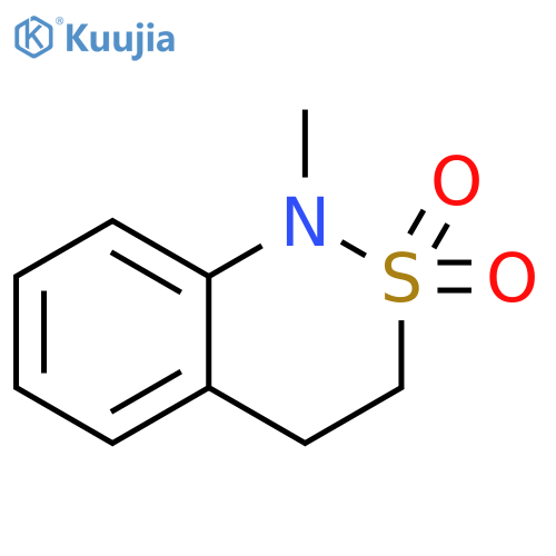 1H-2,1-Benzothiazine, 3,4-dihydro-1-methyl-, 2,2-dioxide structure