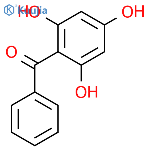 2,4,6-Trihydroxybenzophenone structure