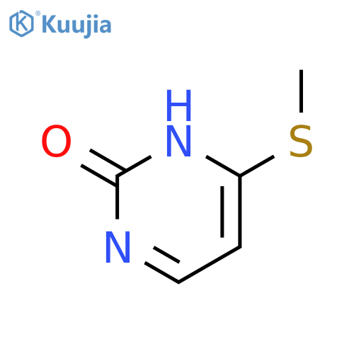 4-(methylsulfanyl)-1,2-dihydropyrimidin-2-one structure
