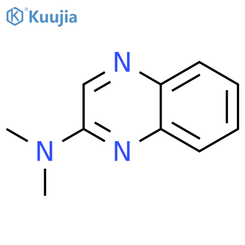 2-Quinoxalinamine,N,N-dimethyl- structure