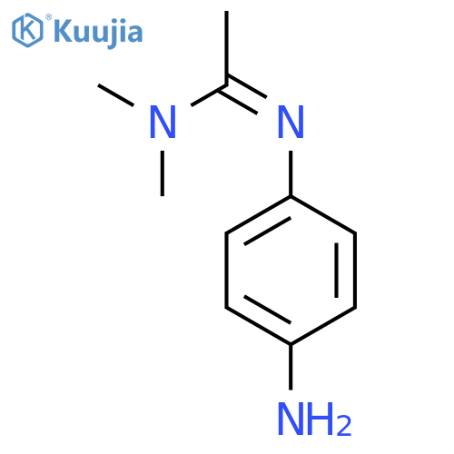 N’-(4-Aminophenyl)-N,N-dimethylacetamidine structure