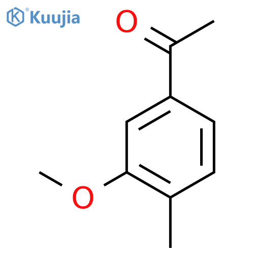 1-(3-methoxy-4-methylphenyl)ethan-1-one structure