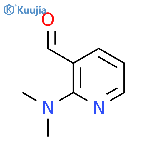 2-(dimethylamino)pyridine-3-carbaldehyde structure