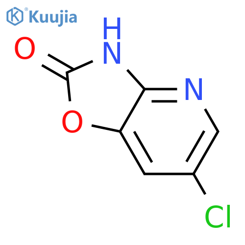 6-Chlorooxazolo4,5-bpyridin-2(3H)-one structure