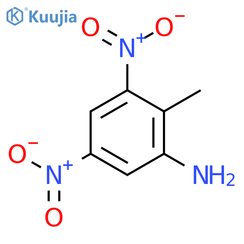 2-Methyl-3,5-dinitroaniline structure