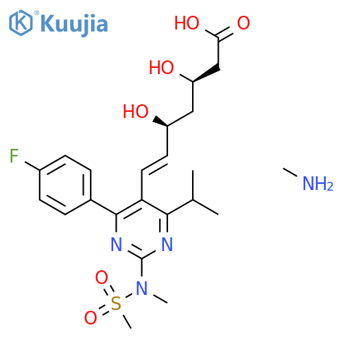 Rosuvastatin Methanamine Salt structure