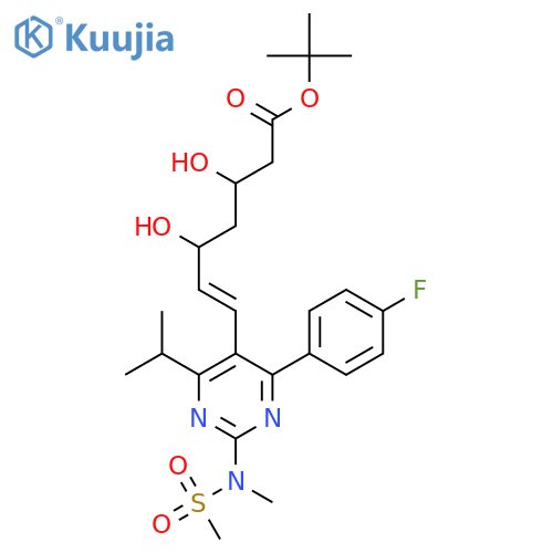 Rosuvastatin tert-Butyl Ester structure