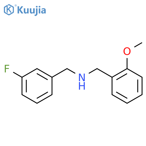 (3-Fluorobenzyl)(2-Methoxybenzyl)Amine structure