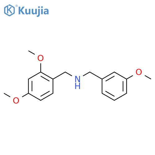 (2,4-Dimethoxybenzyl)(3-Methoxybenzyl)Amine structure