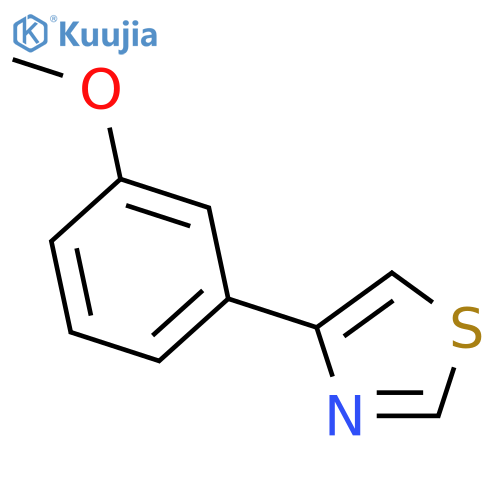4-(3-methoxyphenyl)-1,3-thiazole structure