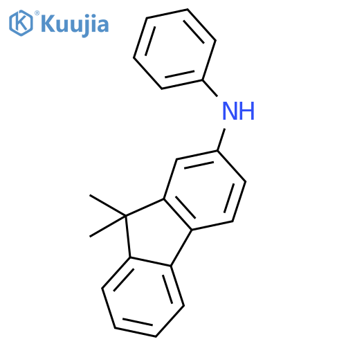 9,9-Dimethyl-N-phenyl-9H-fluoren-2-amine structure