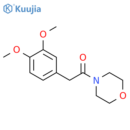 Morpholine, 4-[(3,4-dimethoxyphenyl)acetyl]- structure