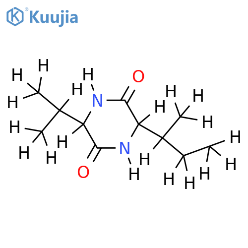 (3S)-3r-((S)-sec-Butyl)-6c-isopropyl-piperazin-2,5-dion structure