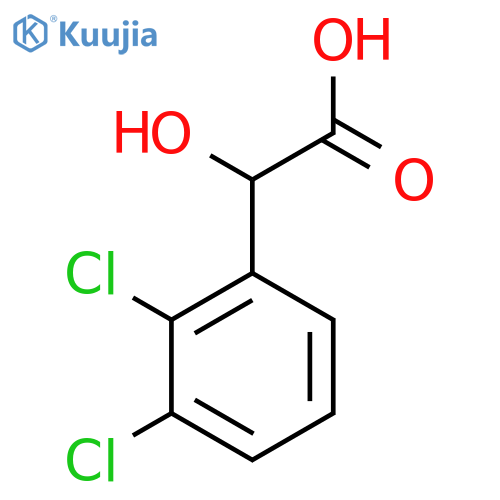 2-(2,3-Dichlorophenyl)-2-hydroxyacetic acid structure