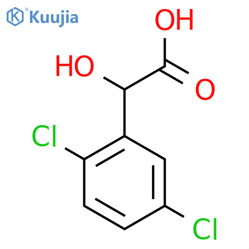 2-(2,5-Dichlorophenyl)-2-hydroxyacetic acid structure