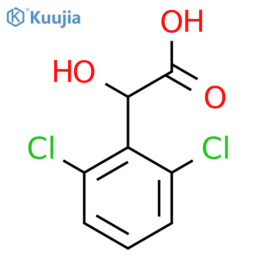 2,6-Dichloromandelic acid structure