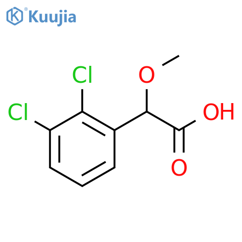 2-(2,3-Dichlorophenyl)-2-methoxyacetic acid structure