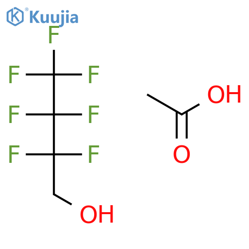 1-Butanol,2,2,3,3,4,4,4-heptafluoro-, 1-acetate structure