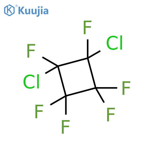 1,2-dichlorohexafluorocyclobutane structure