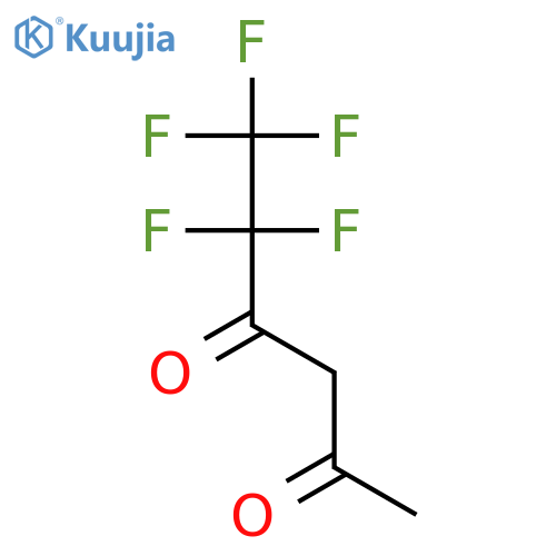 5,5,6,6,6-Pentafluorohexane-2,4-dione structure