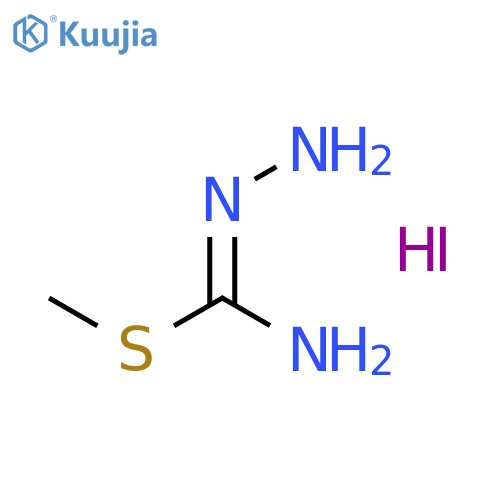 Hydrazinecarboximidothioic Acid Methyl Ester Hydroiodide structure