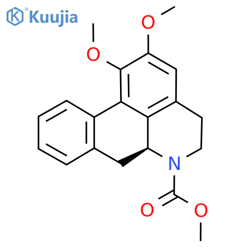 N-Methoxycarbonyl-N-nornuciferine structure