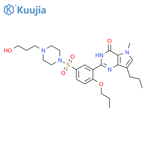 Mirodenafil Impurity 16 structure