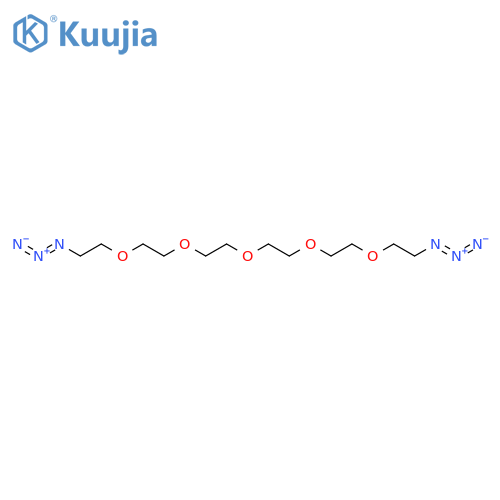 Azido-PEG5-azide structure