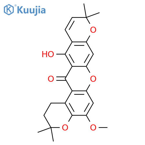 Thwaitesixanthone; 5-Methoxy, 1,2-dihydro structure