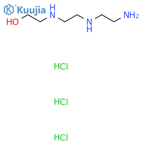 2-(2-(2-Aminoethylamino)ethylamino)ethanol trihydrochloride structure