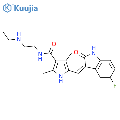 N-Desethyl Sunitinib structure
