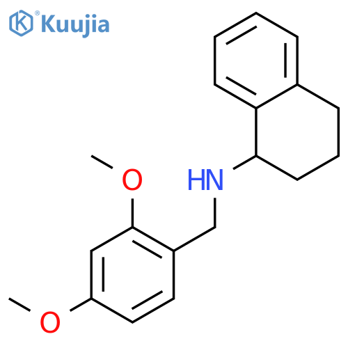 (2,4-Dimethoxybenzyl)1,2,3,4-Tetrahydronaphthalen-1-Ylamine structure