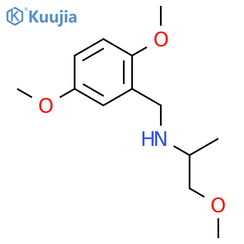 (2,5-Dimethoxybenzyl)(2-Methoxy-1-Methylethyl)Amine structure