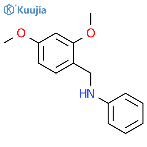 (2,4-dimethoxybenzyl)phenylamine structure