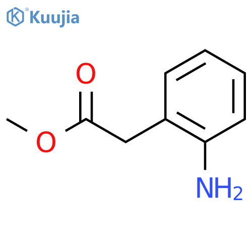 Methyl (2-amino-phenyl)-acetate structure