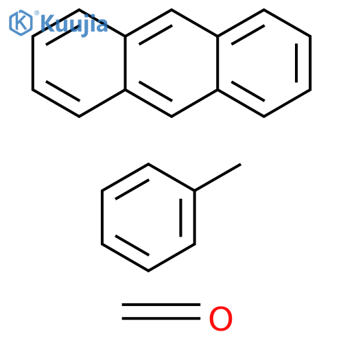 Formaldehyde, polymer with anthracene and methylbenzene (9CI) structure