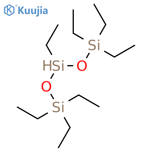 Trisiloxane, 1,1,1,3,5,5,5-heptaethyl- structure