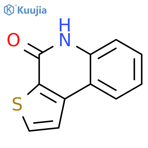 Thieno[2,3-c]quinolin-4(5H)-one structure