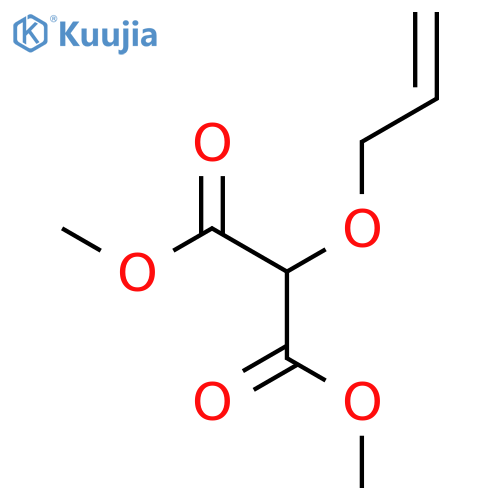 Propanedioic acid, (2-propenyloxy)-, dimethyl ester structure