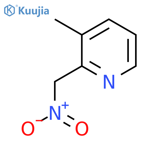 3-methyl-2-(nitromethyl)pyridine structure