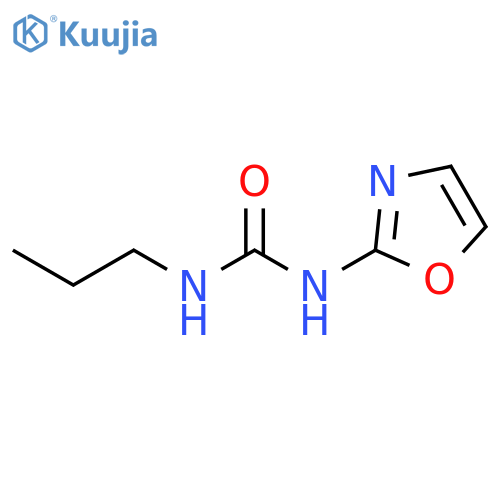 1-(1,3-oxazol-2-yl)-3-propylurea structure