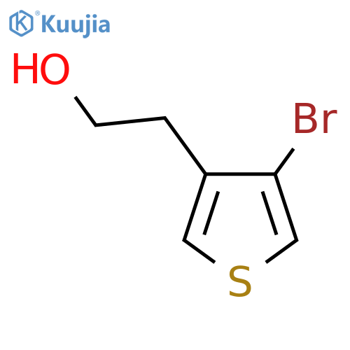 2-(4-bromothiophen-3-yl)ethan-1-ol structure