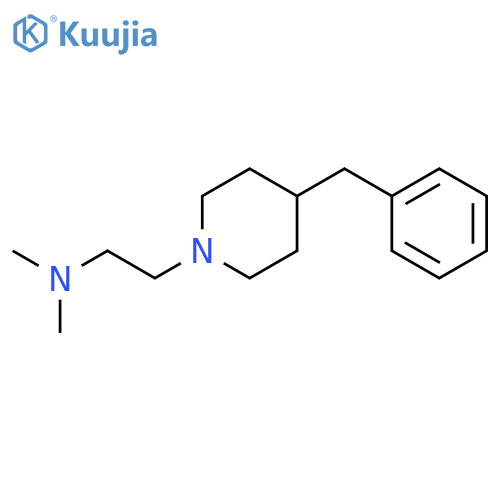 1-Piperidineethanamine,N,N-dimethyl-4-(phenylmethyl)- structure