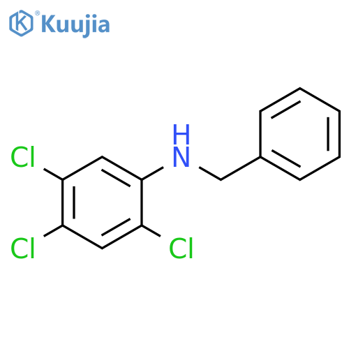 N-Benzyl-2,4,5-trichloroaniline structure