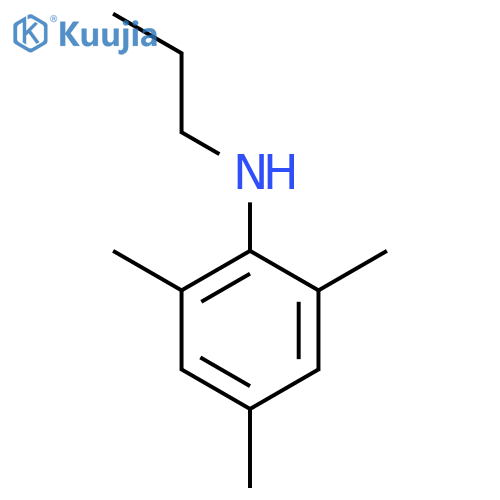 2,4,6-Trimethyl-N-propylaniline structure