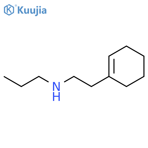 N-2-(1-cyclohexen-1-yl)ethyl-1-propanamine hydrochloride structure